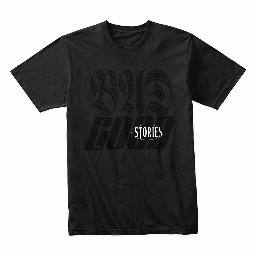 Chaos Ink™ Bad Ideas, Good Stories Tee