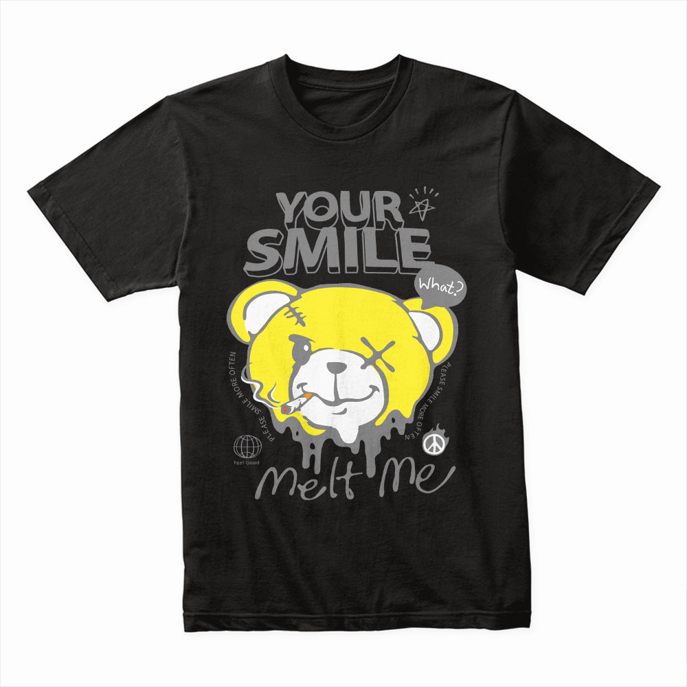 Melted Grin – Smile Drip Bear Tee
