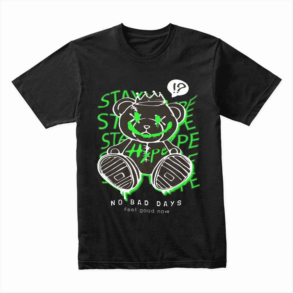 Hope Drip – No Bad Days Neon Bear Tee