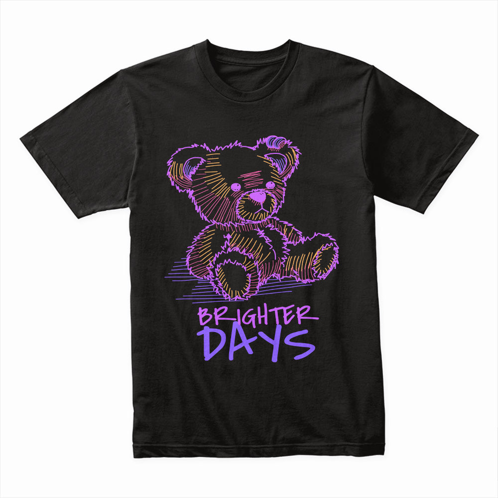 Brighter Days Bear – Neon Hope Sketch Tee