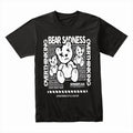 Overthink Matrix – Bear Sadness Street Grid Tee