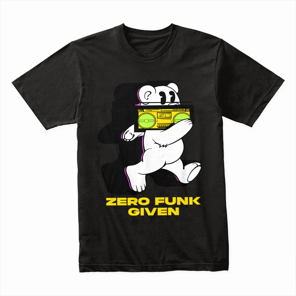 Boombox Rebel – Zero Funk Given Tee