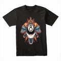 King of Fate: Winged Eightball Crest Tee