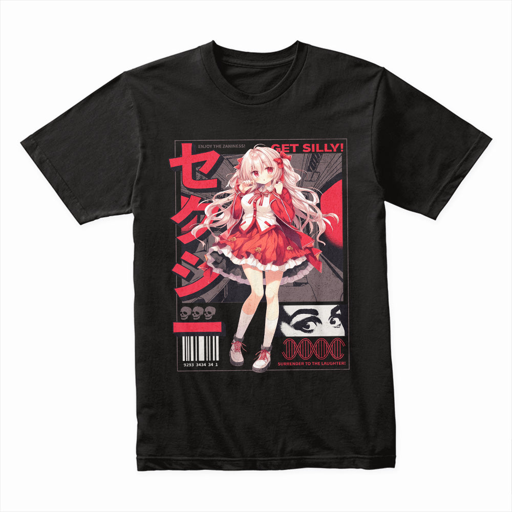 Anime Zany Girl: Get Silly Streetwear Tee