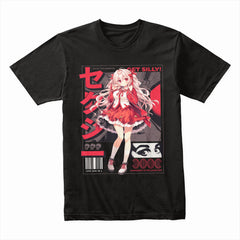 Anime Zany Girl: Get Silly Streetwear Tee