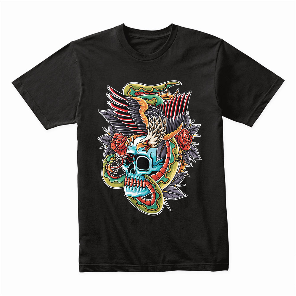 Eagle Skull Tattoo Shirt