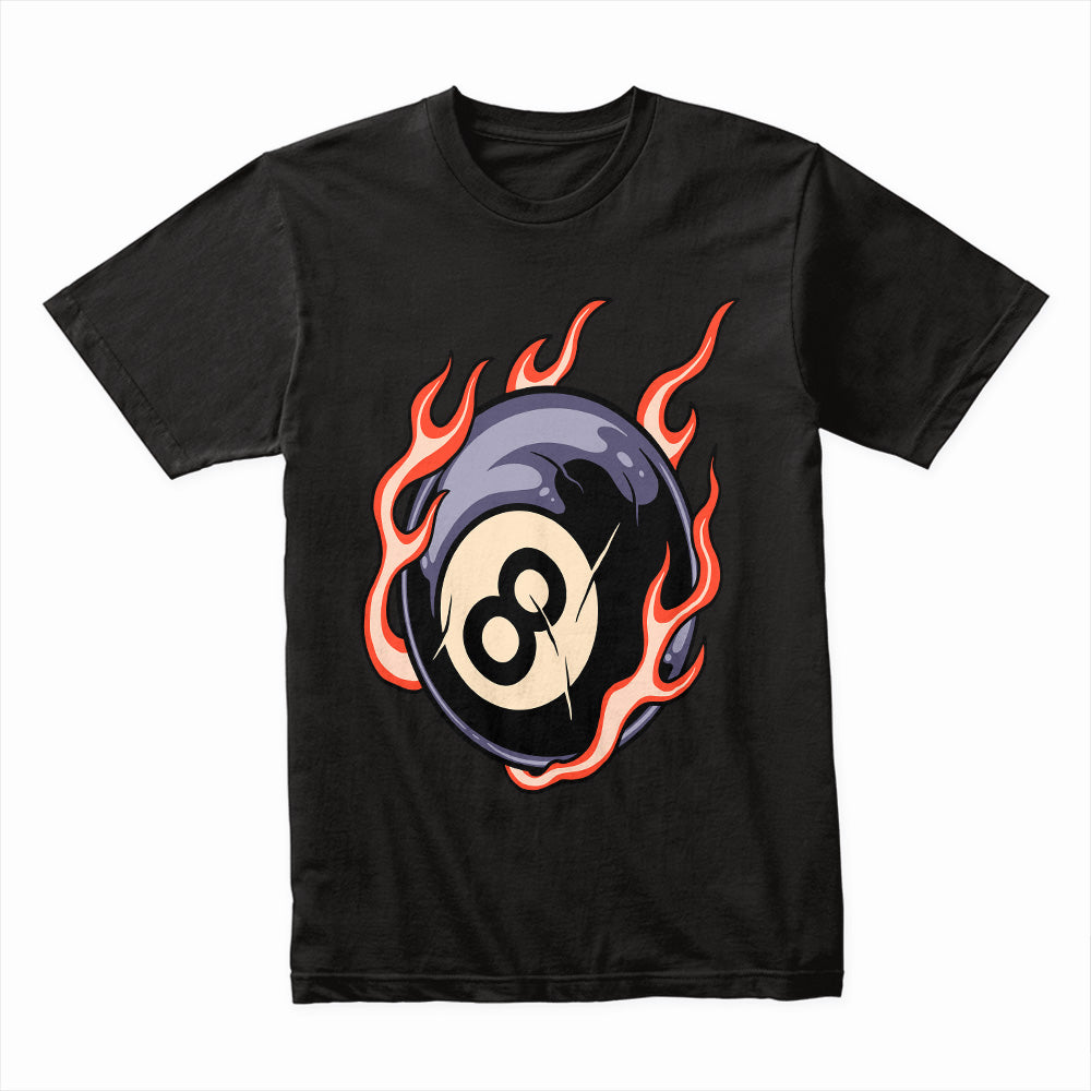Flaming Eight Ball Shirt