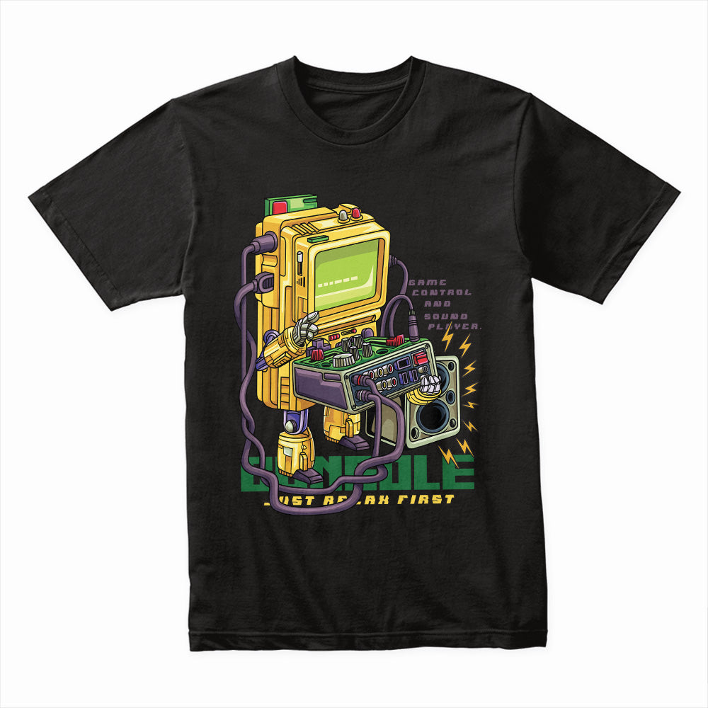 Game Console Robot Shirt