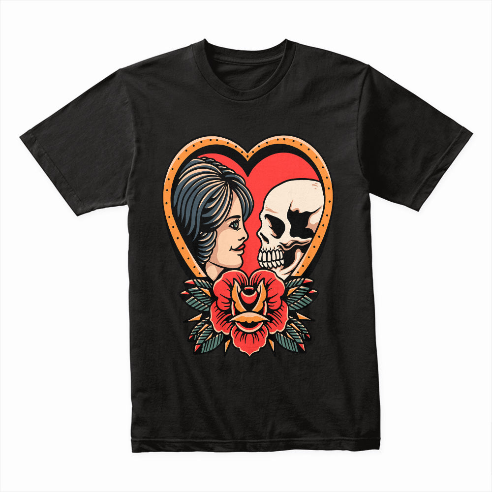 Girl and Skull Shirt