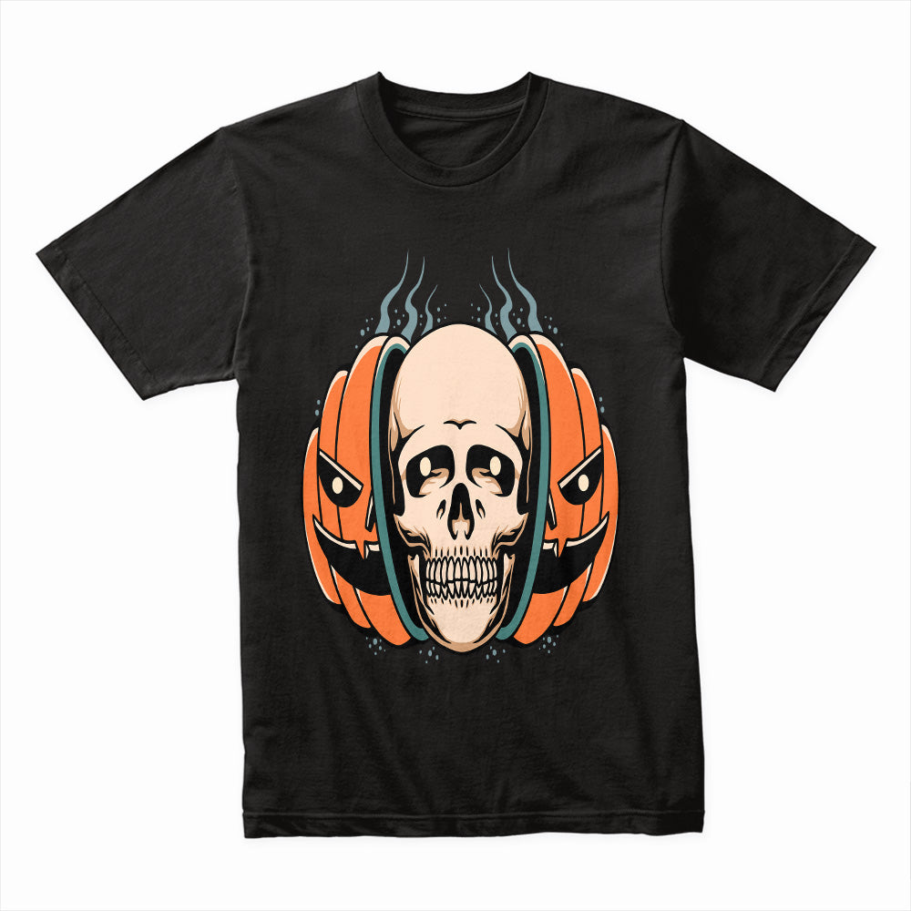 Pumpkin Skull Shirt