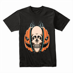 Pumpkin Skull Shirt