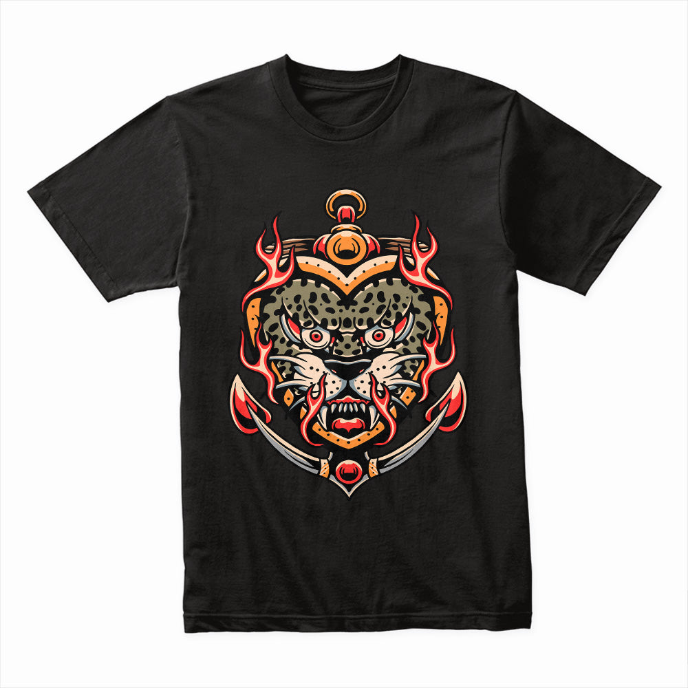Flaming Leopard Shirt