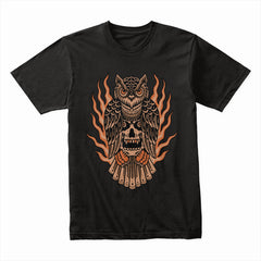Monster Owl Skull Shirt