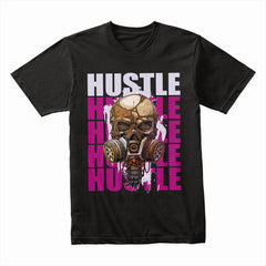 Hustle Skull Mask Shirt