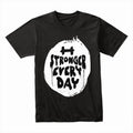 Stronger Every Day – Motivational Gym T-Shirt | Fitness & Strength Tee