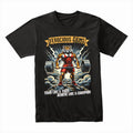 "Ferocious Gains" Tiger Powerlifting Gym T-Shirt – Train Like a Champion