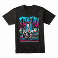 "Strengthen: Barbells & Bytes" Retro Fitness Geek T-Shirt – Power Up with Every Rep