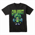 "Gym Addict" Cute Broccoli Workout T-Shirt – Fun & Motivational Fitness Tee