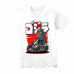 Godzilla GT-R JDM King T-Shirt – Kaiju Meets Skyline Tee