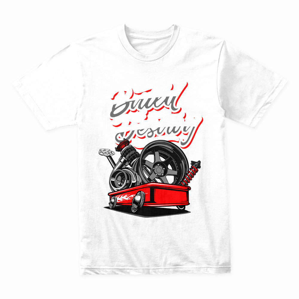 Build & Destroy Custom Garage Performance T-Shirt