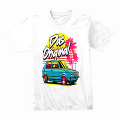 Das Original Retro VW T-Shirt — Neon MK1 Vibes Edition