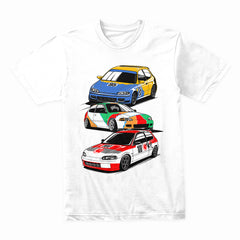 Civic EG6 Livery Legends T-Shirt — JDM Race Edition
