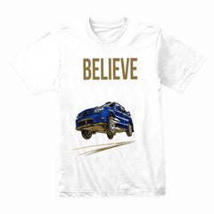I Believe I Can Fly Rally T-Shirt — Subaru Jump Edition