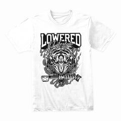 Lowered Lifestyle — Tiger Coilover Street Scene T-Shirt