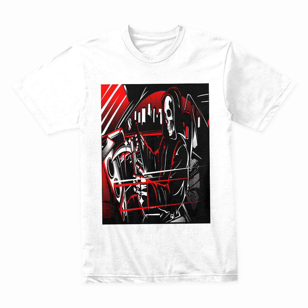 Grim Racer — Night Ride Death Driver T-Shirt