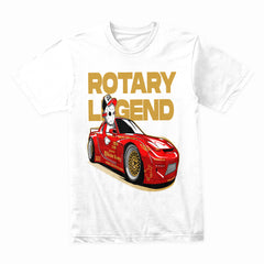 Rotary Legend — RX-7 Rocket Bunny Cartoon Drift T-Shirt