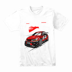 Japan Power Evo – Red Mitsubishi JDM Drift T-Shirt