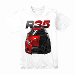 R35 Godzilla Mode – Nissan GT-R Supercar Beast T-Shirt