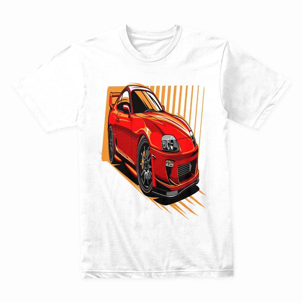 Red Supra Turbo Legend JDM Street Racer T-Shirt