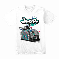 Toyota Supra A90 Neon Drift T-Shirt – JDM Legend Street Style Tee