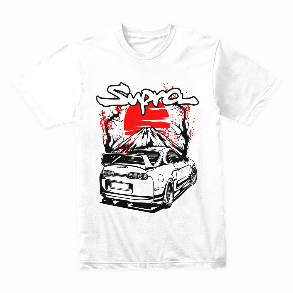 Supra Mt. Fuji Sunset T-Shirt – JDM Turbo Legend Tee