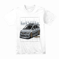 Civic FD2 Power T-Shirt – JDM Street Performance King Tee