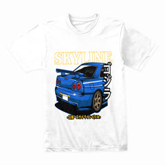 Skyline Godzilla R34 T-Shirt – True Japanese Legend Streetwear