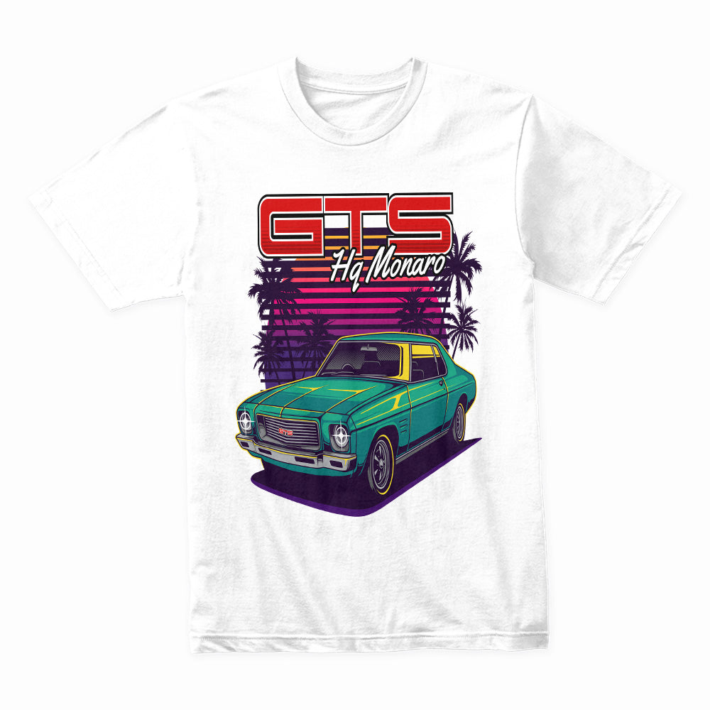GTS HQ Monaro Retro Muscle Car T-Shirt – Vintage Aussie Legend