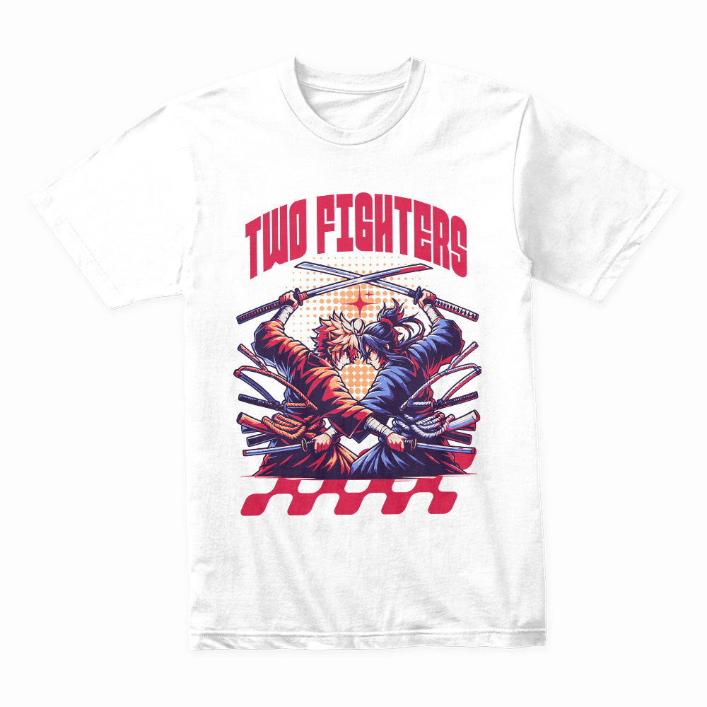 Samurai Duel: Two Fighters Tee