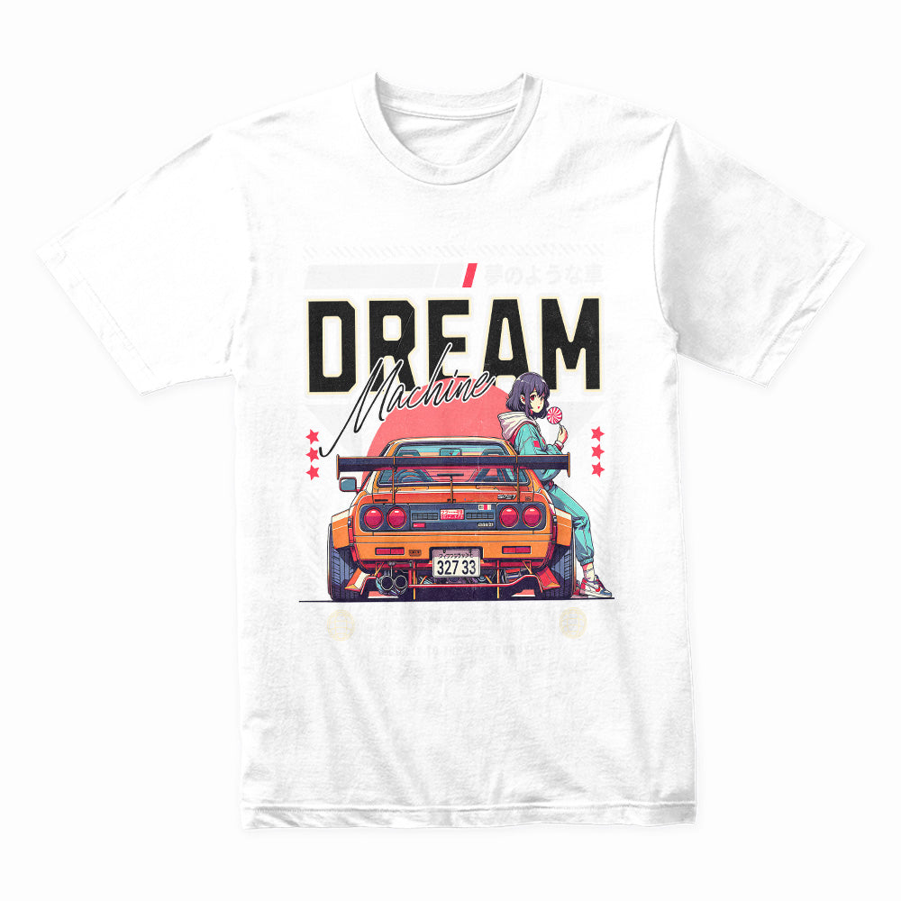 Dream Machine: Retro Racer Streetwear Tee