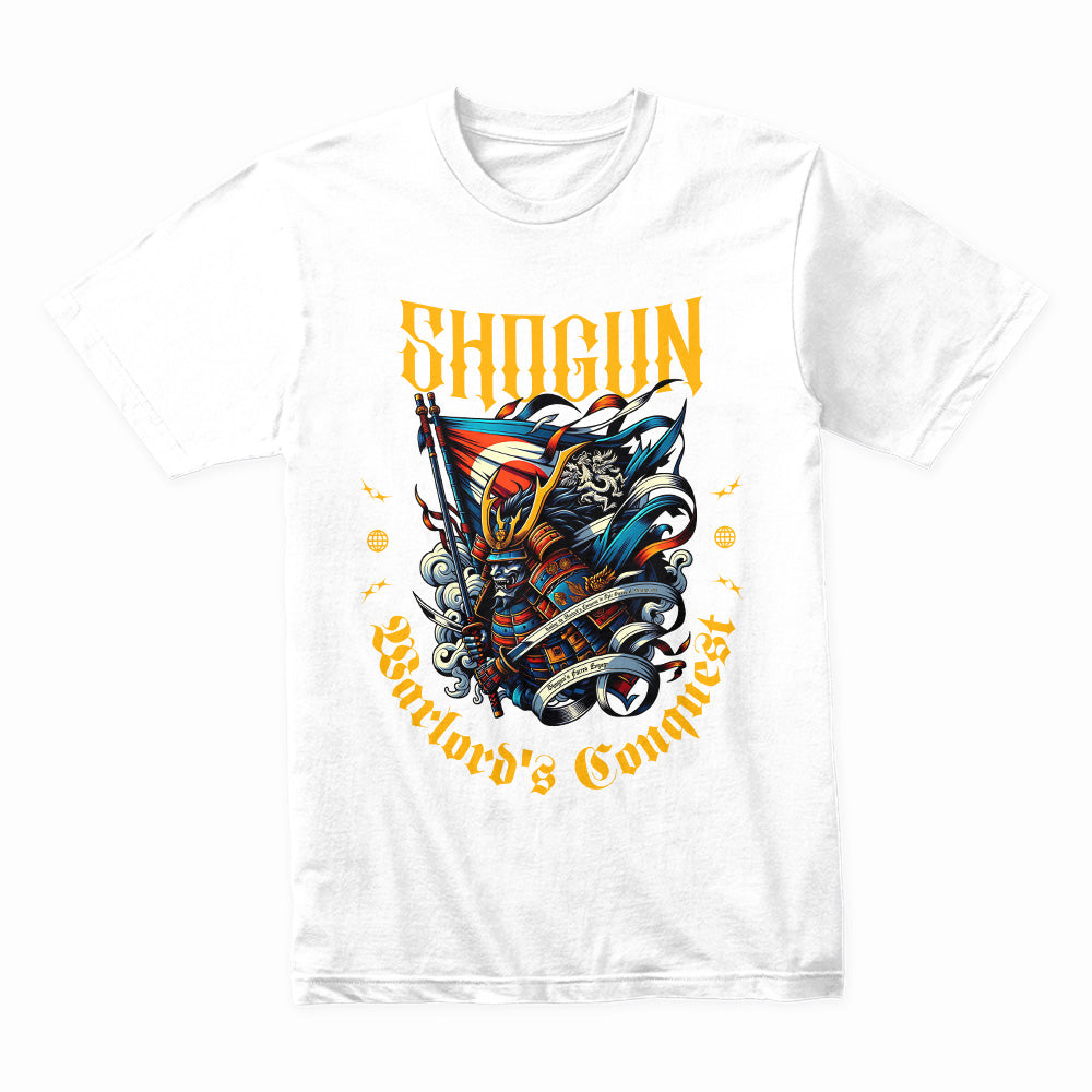 Shogun’s Fury: Warlord’s Conquest Samurai Tee