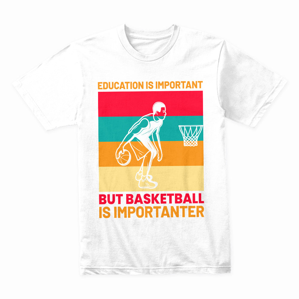 Importanter Hoops: Retro Basketball Priority Tee