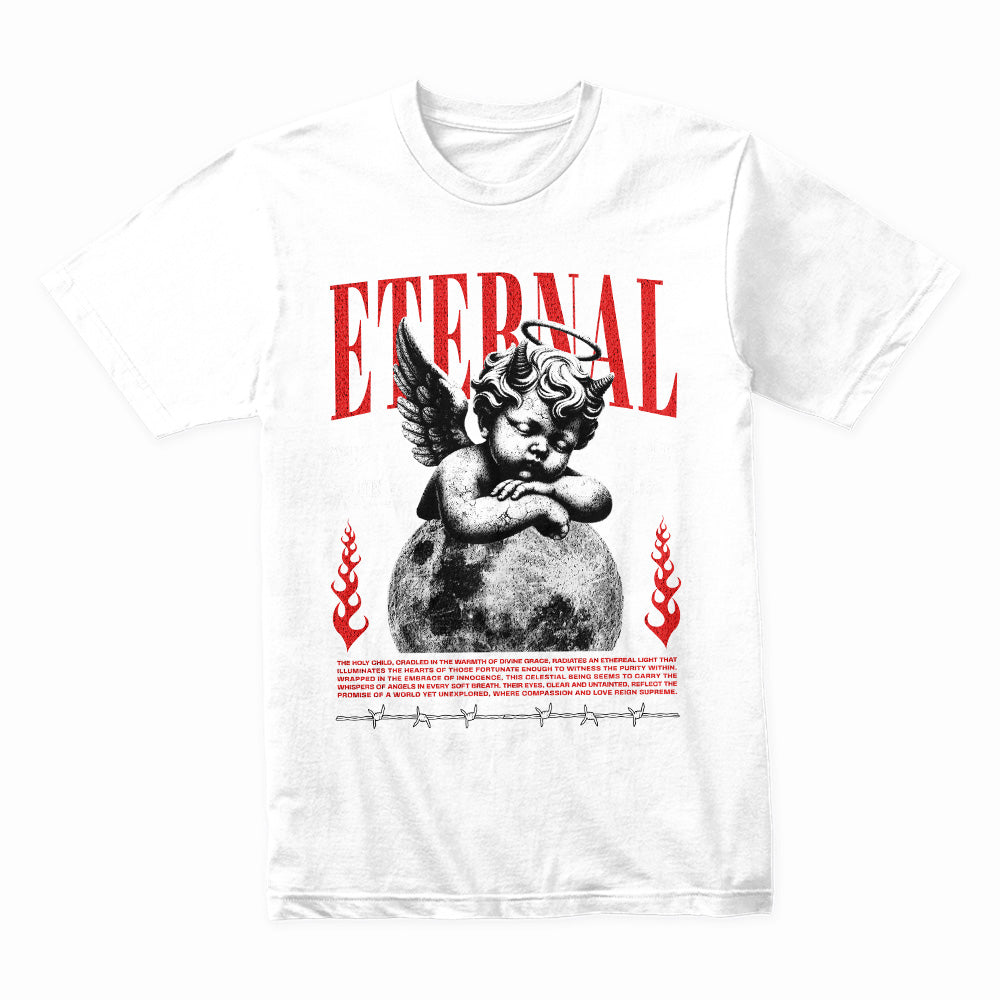 Eternal Light: Guardian Angel Streetwear Tee