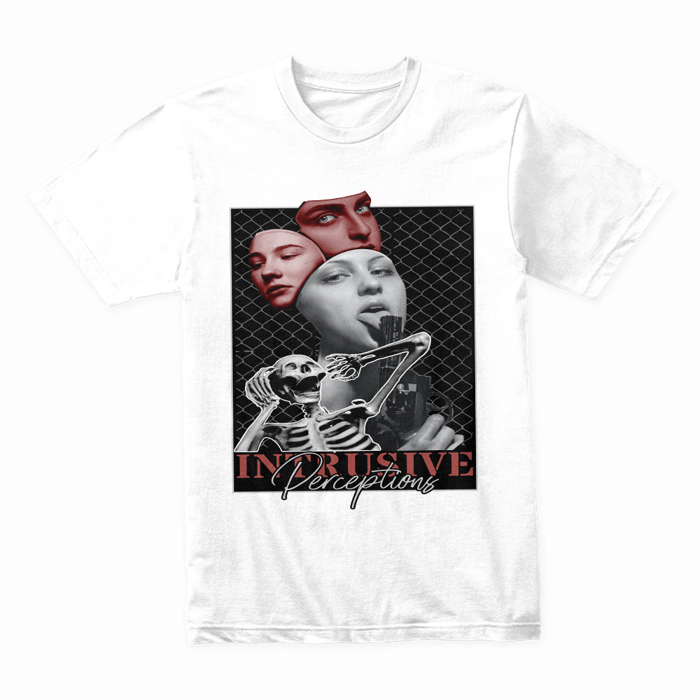 Distorted Realities: Intrusive Perceptions Tee