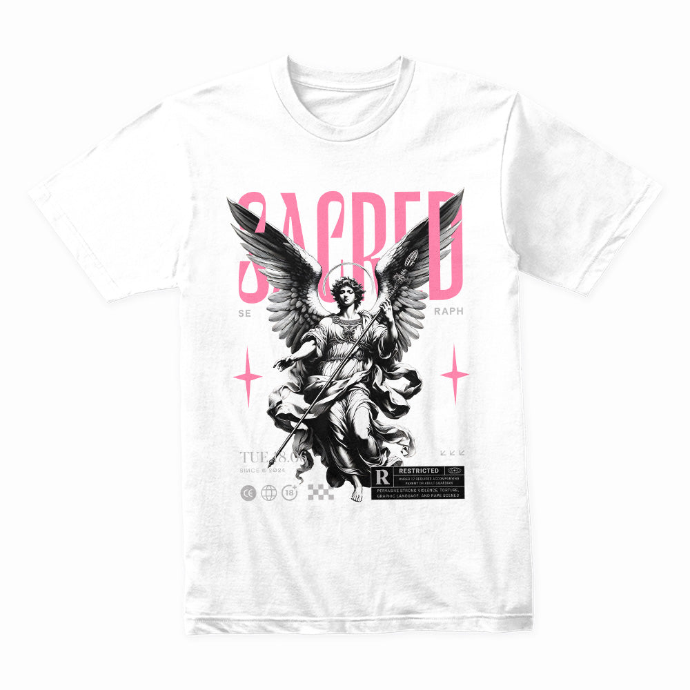 Sacred Seraph: Divine Guardian Tee
