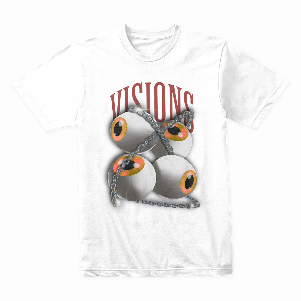 Chained Visions: Eyeball Matrix Tee