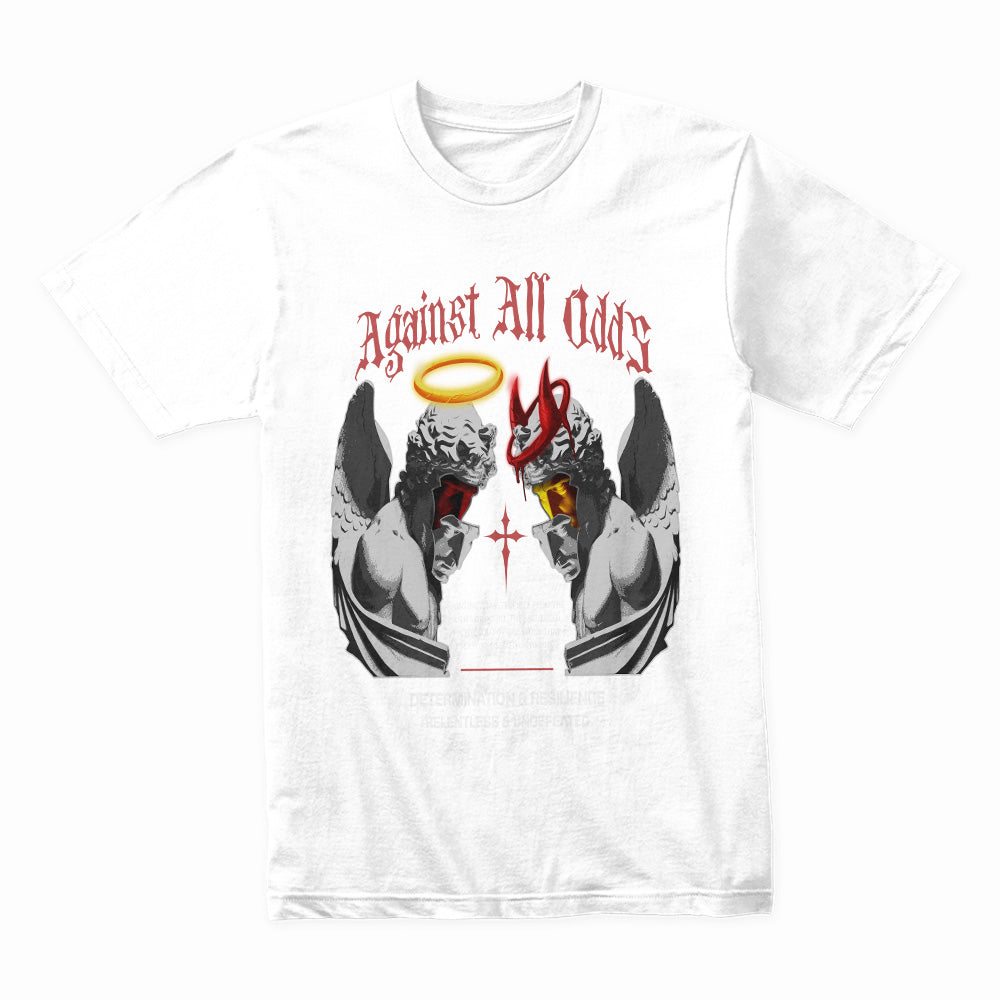 Halo vs. Horns: Against All Odds Tee