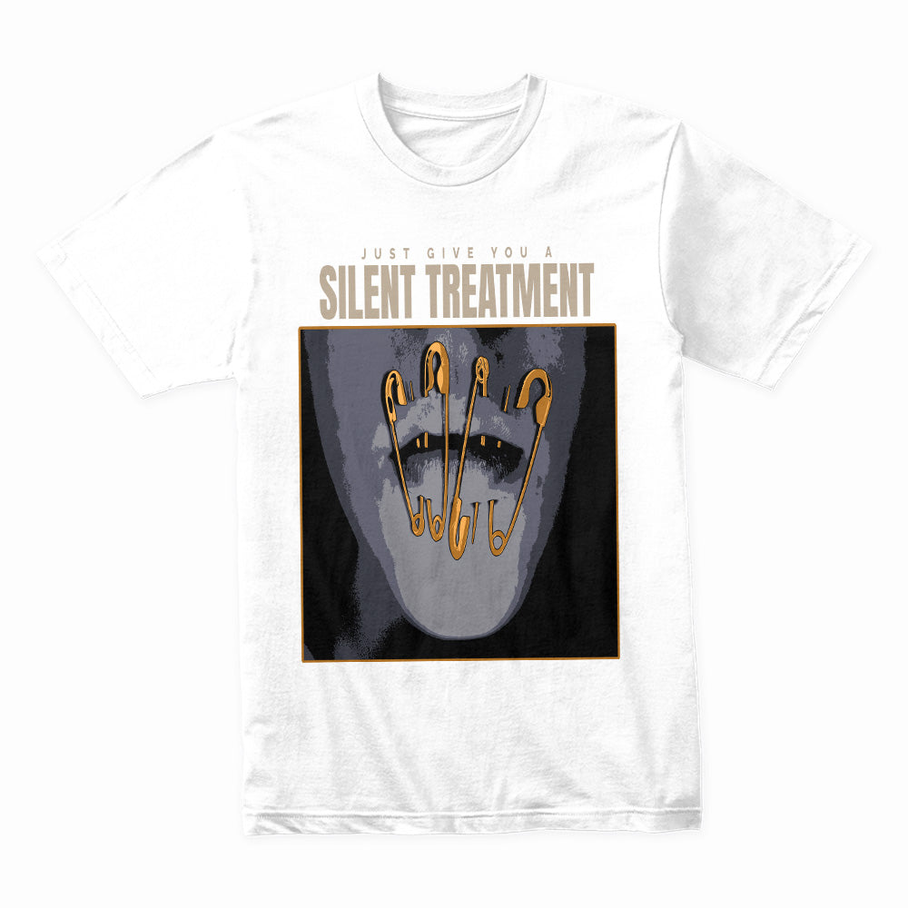 Silent Treatment: Locked Lips Statement Tee