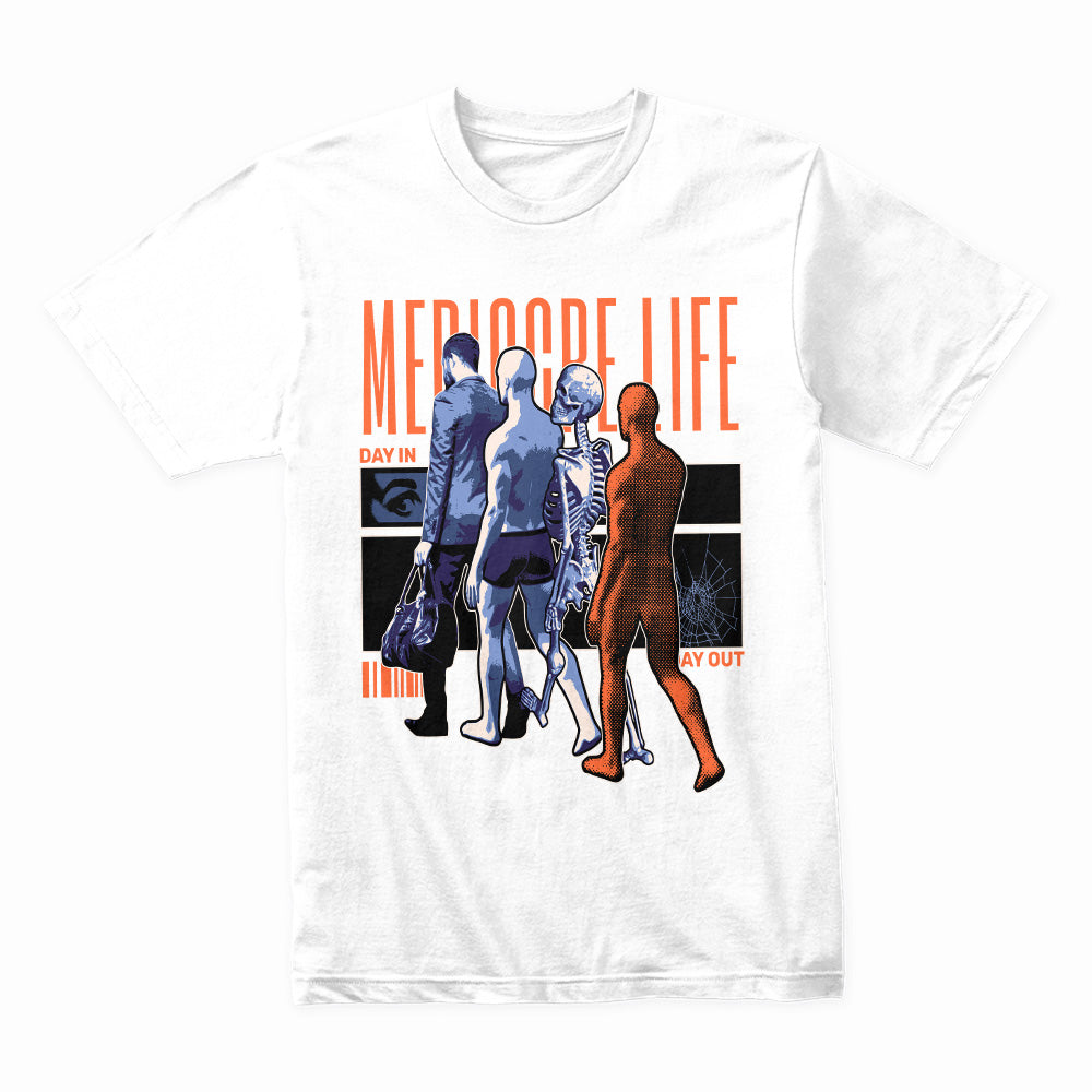 Existential Grind: Mediocre Life Statement Tee