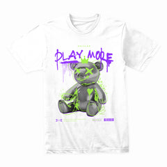 Play Mode - Graffiti Teddy Street Tee